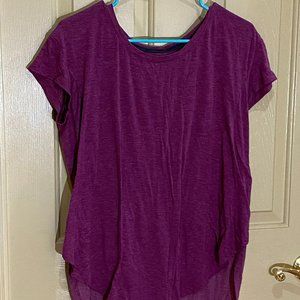 Champion Medium Pink Exercise Tee-Short Sleeve